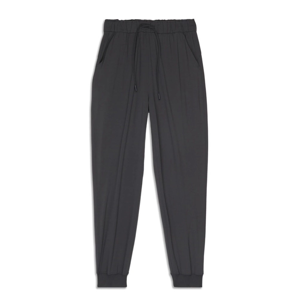 Stretch High-Rise Jogger light grey size 6